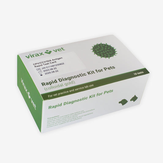 CPV/CCV/GIA Antigen Rapid Test Card (10 Tests)